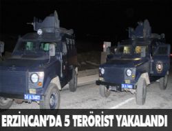 5 terörist yakalandı